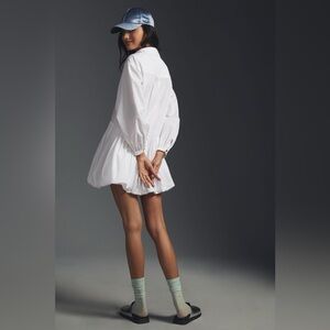 BNWT — Anthropologie Maeve Bubble Hem Shirt Dress — Size XS